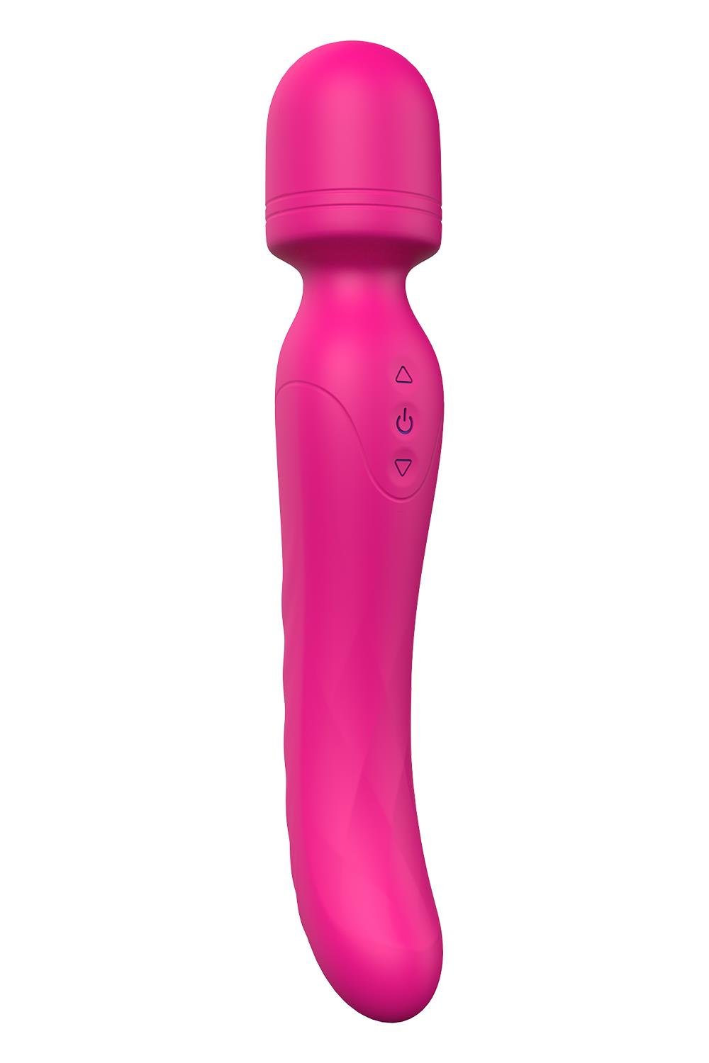 Dream toys Heating wand - Podwójny wibrator typu Wand z funkcją podgrzewania ⚫ DARMOWA DOSTAWA od 299zł ⚫ DYSKRETNA PRZESYŁKA 24H Z POLSKI ⚫