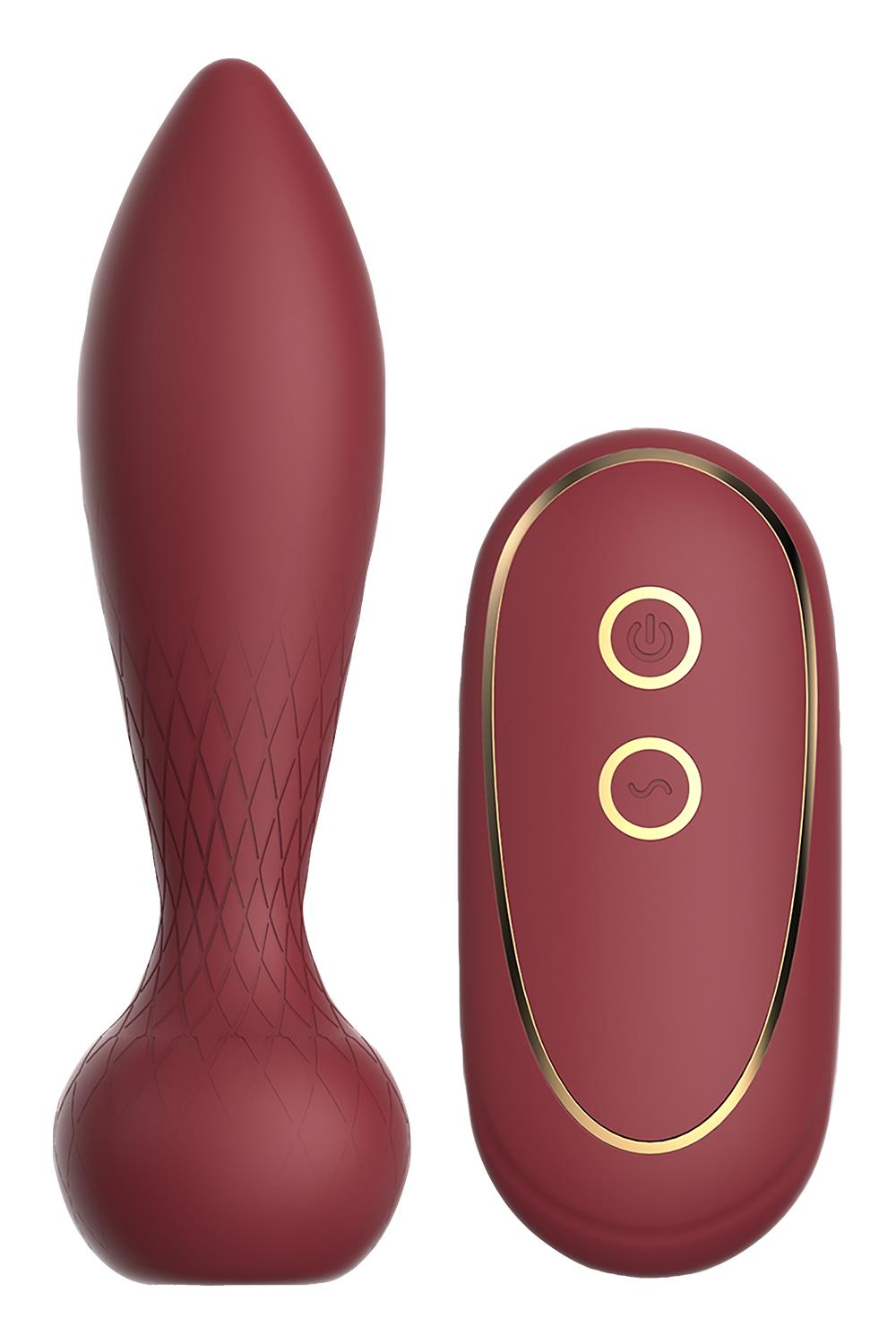 Dream Toys Romy Anal - Korek analny sterowany pilotem ⚫ DARMOWA DOSTAWA od 299zł ⚫ DYSKRETNA PRZESYŁKA 24H Z POLSKI ⚫