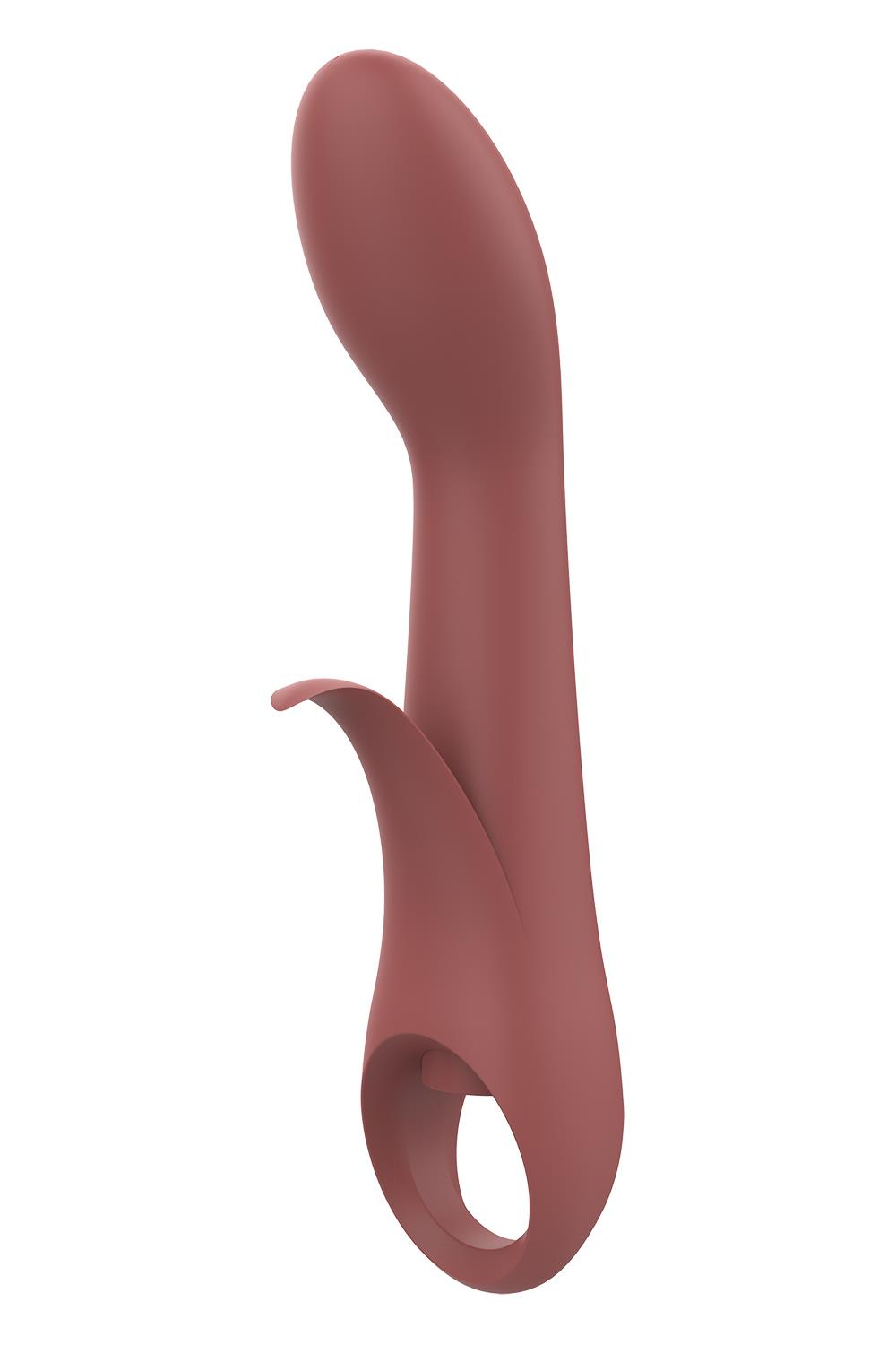 Dream Toys Nude Sierra G spot Duo - Wibrator króliczek ⚫ DARMOWA DOSTAWA od 299zł ⚫ DYSKRETNA PRZESYŁKA 24H Z POLSKI ⚫