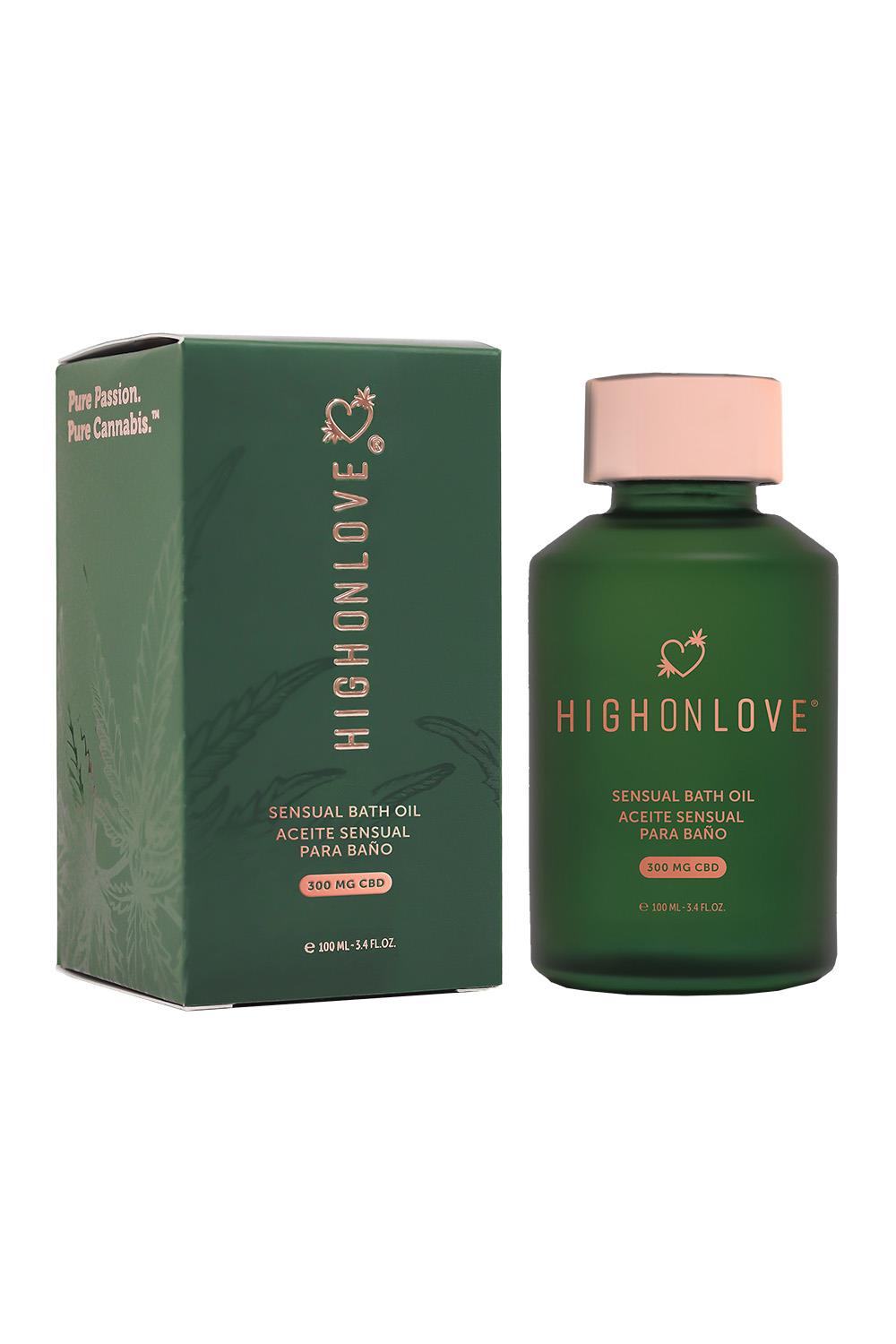 High on love Cbd Bath And Body Oil - Olejek do kąpieli CBD, 100 ml ⚫ DARMOWA DOSTAWA od 299zł ⚫ DYSKRETNA PRZESYŁKA 24H Z POLSKI ⚫