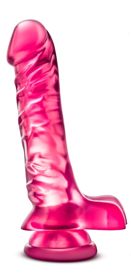B Yours Basic 8 Inch - Dildo Klasyczne z przyssawką ⚫ DARMOWA DOSTAWA od 299zł ⚫ DYSKRETNA PRZESYŁKA 24H Z POLSKI ⚫