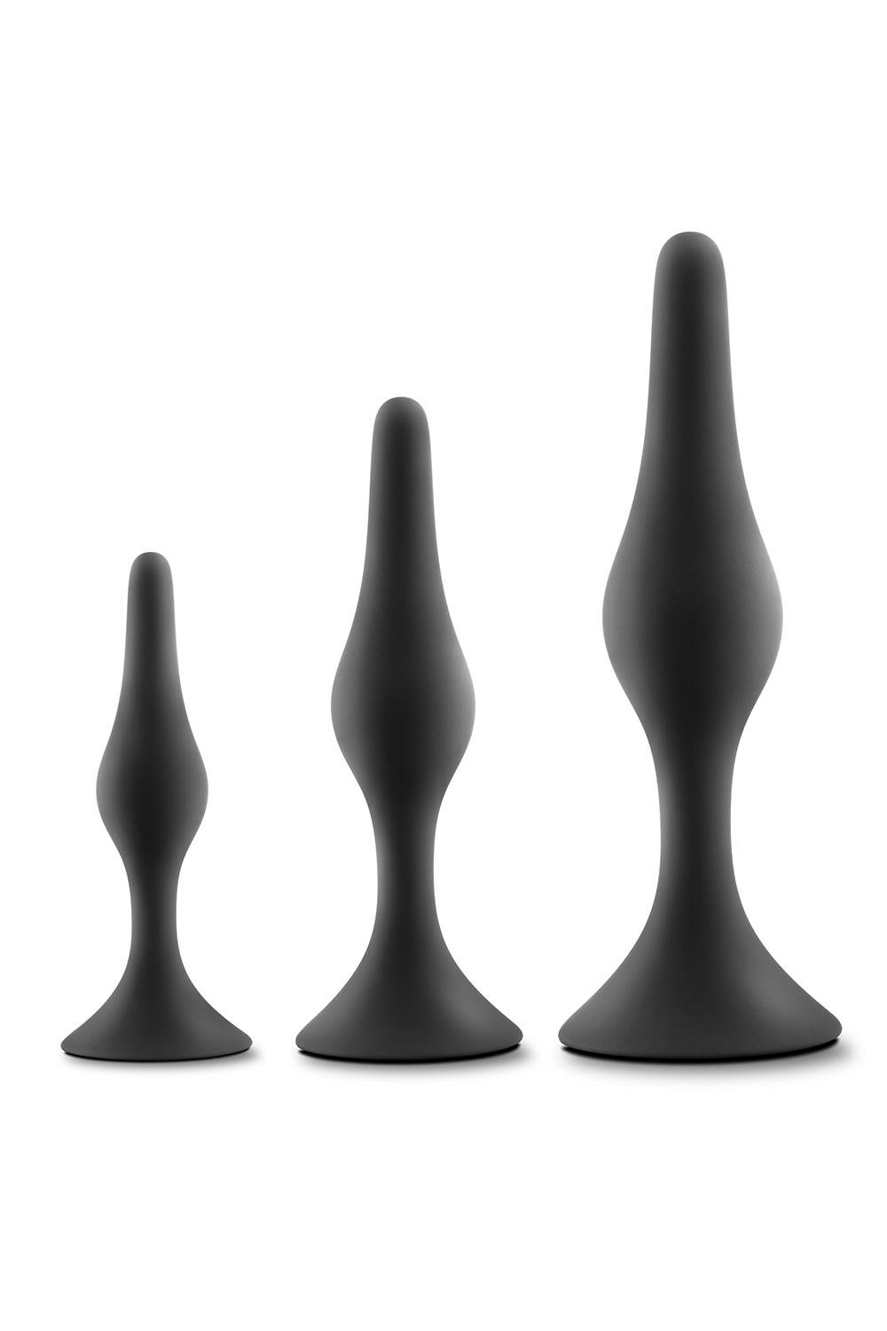 Blush Beginner Plug Kit - Zestaw korków analnych dla początkujących ⚫ DARMOWA DOSTAWA od 299zł ⚫ DYSKRETNA PRZESYŁKA 24H Z POLSKI ⚫