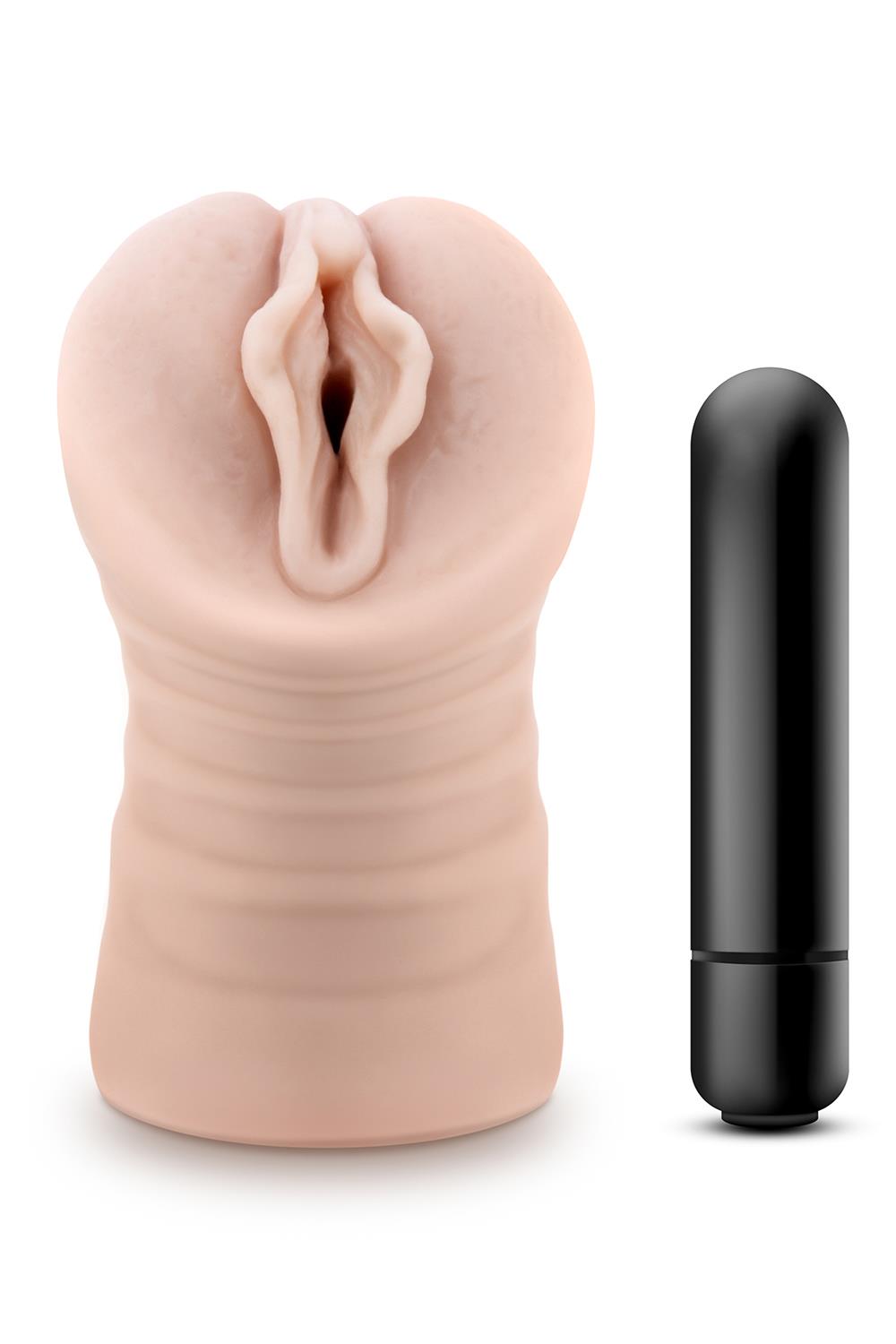 Blush M For Men Ashley - Masturbator wibrujący ⚫ DARMOWA DOSTAWA od 299zł ⚫ DYSKRETNA PRZESYŁKA 24H Z POLSKI ⚫