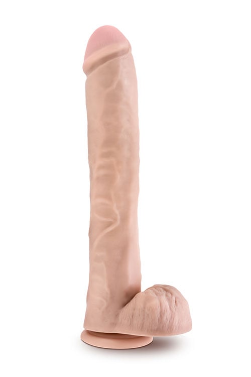Blush Au Natural 14 inch daddy - Dildo Klasyczne z przyssawką ⚫ DARMOWA DOSTAWA od 299zł ⚫ DYSKRETNA PRZESYŁKA 24H Z POLSKI ⚫