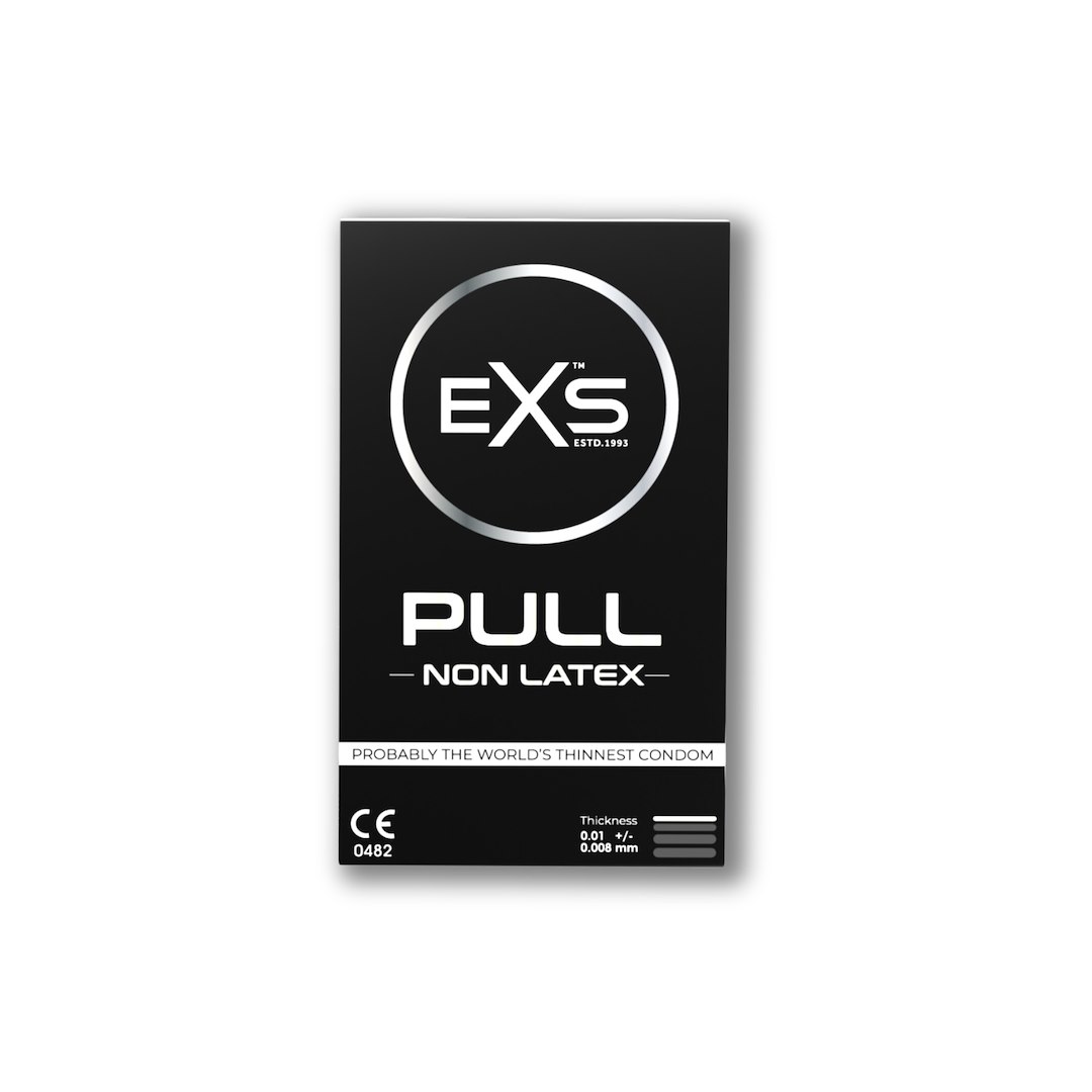 EXS Pull - Prezerwatywy bezlateksowe, 3 szt ⚫ DARMOWA DOSTAWA od 299zł ⚫ DYSKRETNA PRZESYŁKA 24H Z POLSKI ⚫