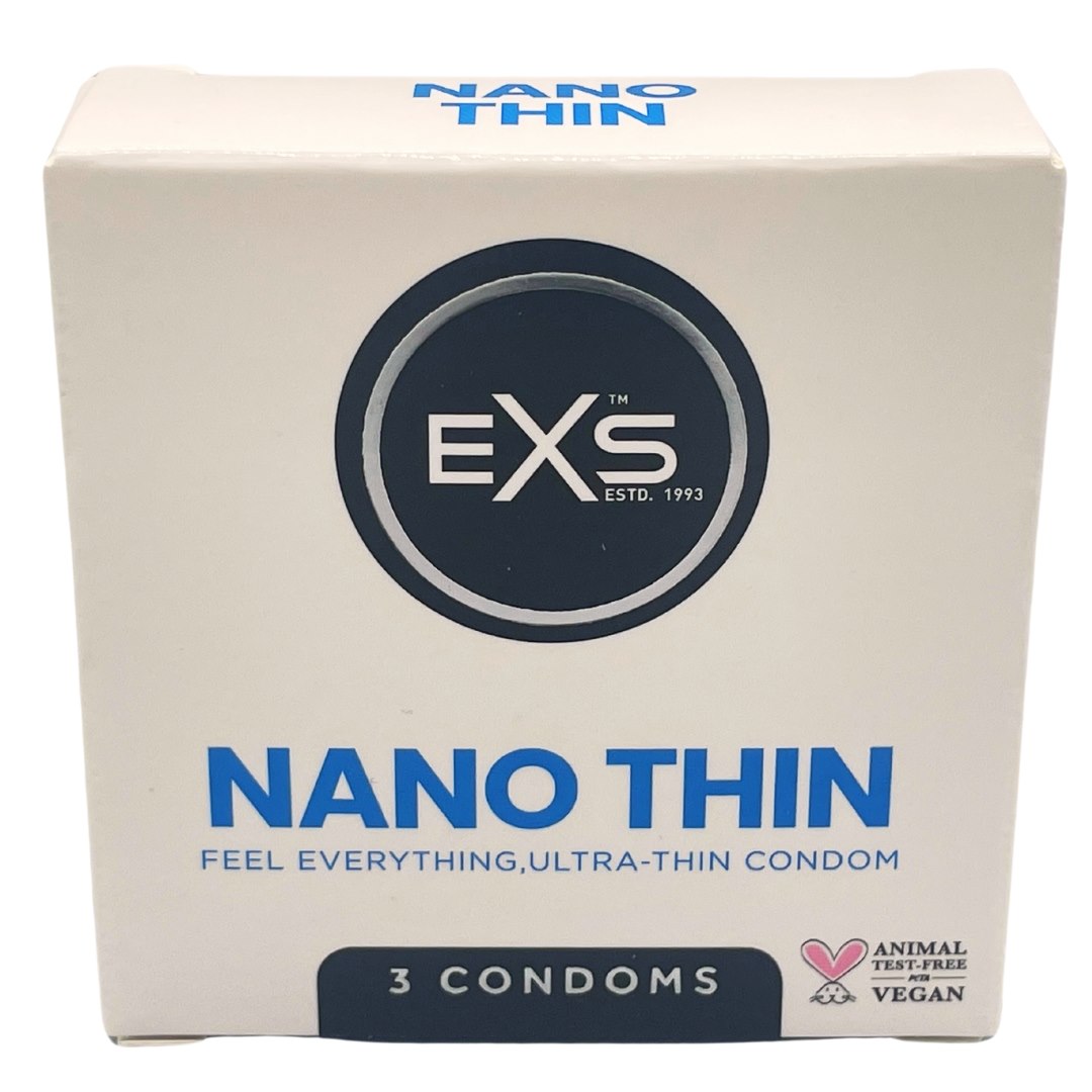 ESX Nano Thin - Prezerwatywy 3 szt ⚫ DARMOWA DOSTAWA od 299zł ⚫ DYSKRETNA PRZESYŁKA 24H Z POLSKI ⚫