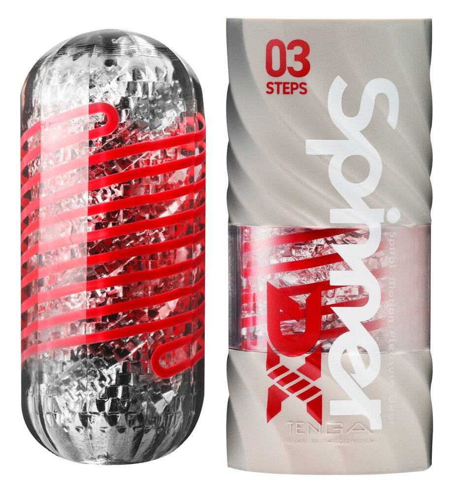 Tenga Spinner DX 03 Steps - Masturbator klasyczny z efektem skręcania ⚫ DARMOWA DOSTAWA od 299zł ⚫ DYSKRETNA PRZESYŁKA 24H Z POLSKI ⚫