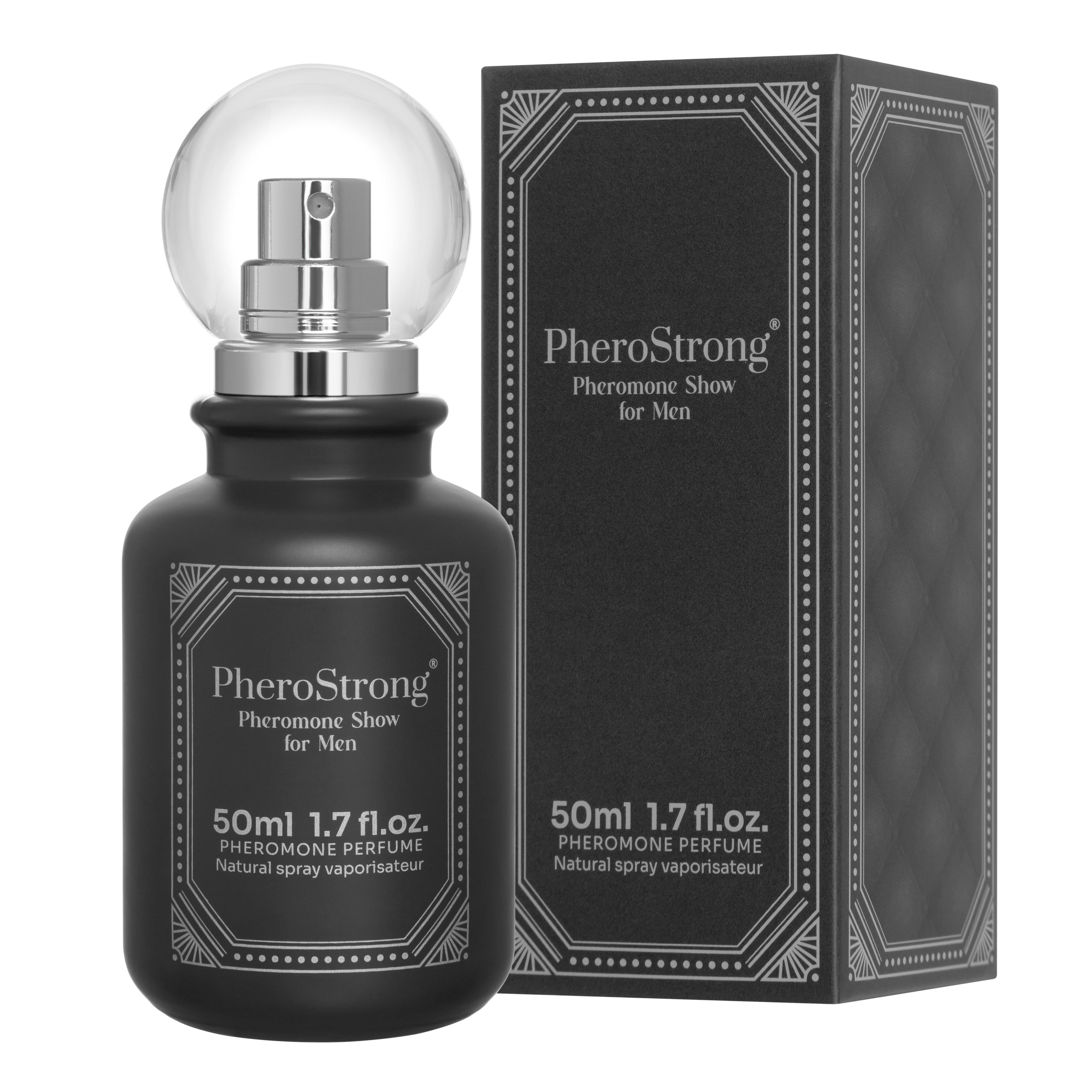 PheroStrong pheromone Show for Men - Feromony Męskie, 50 ml ⚫ DARMOWA DOSTAWA od 299zł ⚫ DYSKRETNA PRZESYŁKA 24H Z POLSKI ⚫