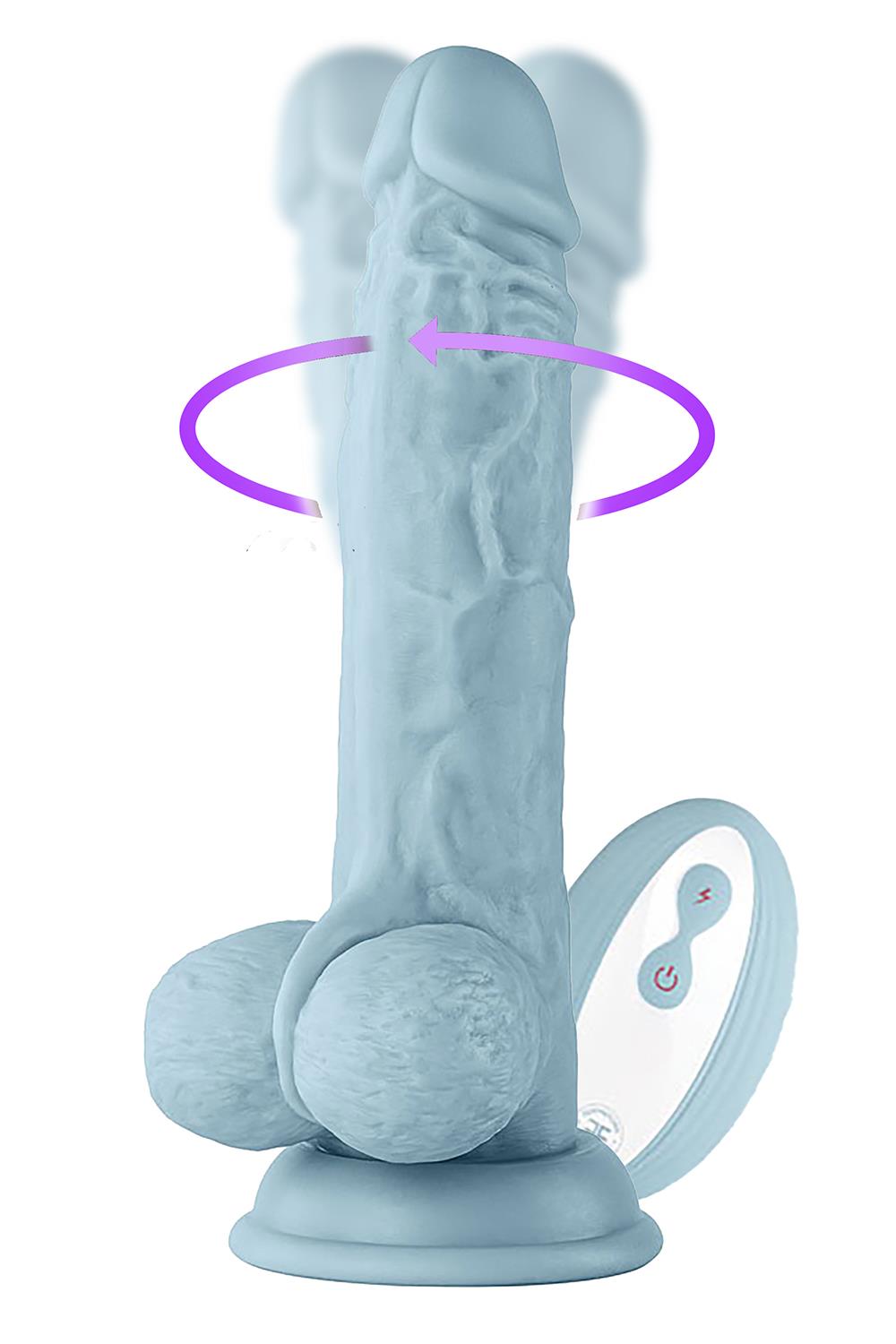FemmeFun Turbo Baller - Dildo wibrujące z funkcją pulsacji, sterowane pilotem ⚫ DARMOWA DOSTAWA od 299zł ⚫ DYSKRETNA PRZESYŁKA 24H Z POLSKI ⚫