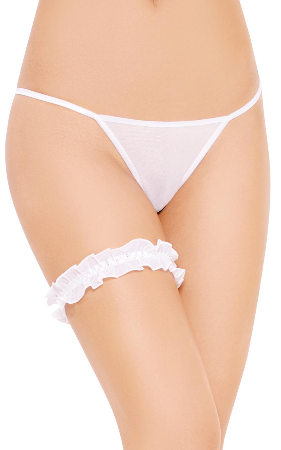 Softline 7401 - Podwiązka Biała Wariant/Rozmiar: One Size ⚫ DARMOWA DOSTAWA od 299zł ⚫ DYSKRETNA PRZESYŁKA 24H Z POLSKI ⚫