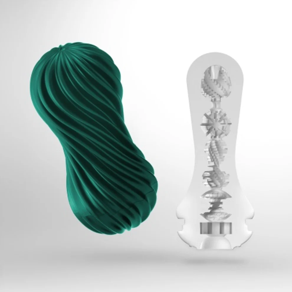 Tenga flex fizzy green - Masturbator klasyczny ⚫ DARMOWA DOSTAWA od 299zł ⚫ DYSKRETNA PRZESYŁKA 24H Z POLSKI ⚫