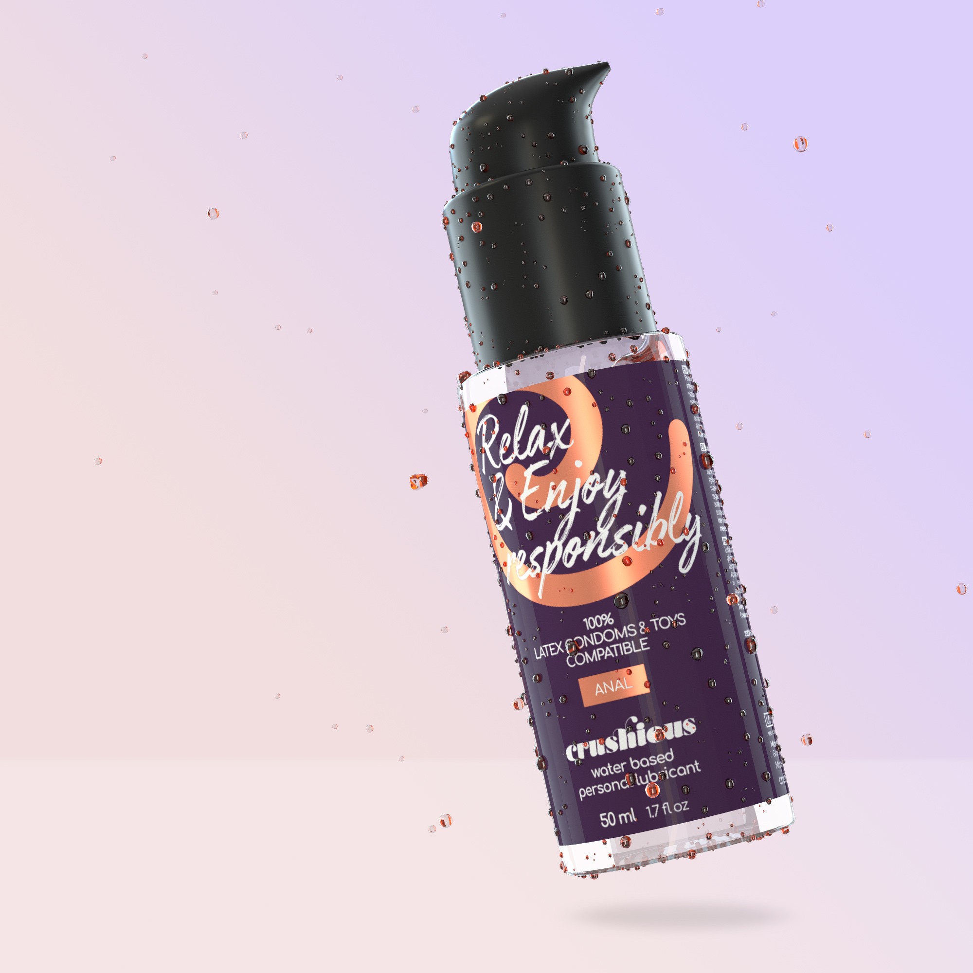 Crushious Anal Use - Lubrykant analny, 50 ml ⚫ DARMOWA DOSTAWA od 299zł ⚫ DYSKRETNA PRZESYŁKA 24H Z POLSKI ⚫