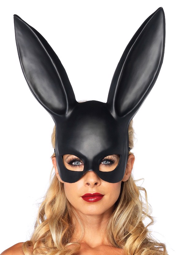 Leg Avenue Rabbit Mask - Maska królika ⚫ DARMOWA DOSTAWA od 299zł ⚫ DYSKRETNA PRZESYŁKA 24H Z POLSKI ⚫