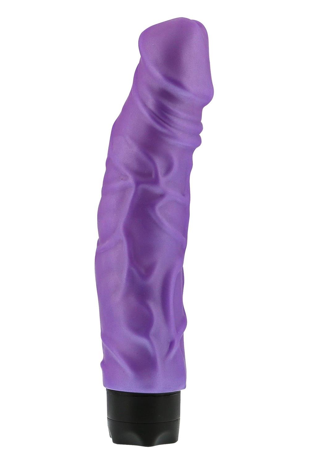 NMC Peral Shine 9 Inch - Dildo wibrujące, fioletowe ⚫ DARMOWA DOSTAWA od 299zł ⚫ DYSKRETNA PRZESYŁKA 24H Z POLSKI ⚫