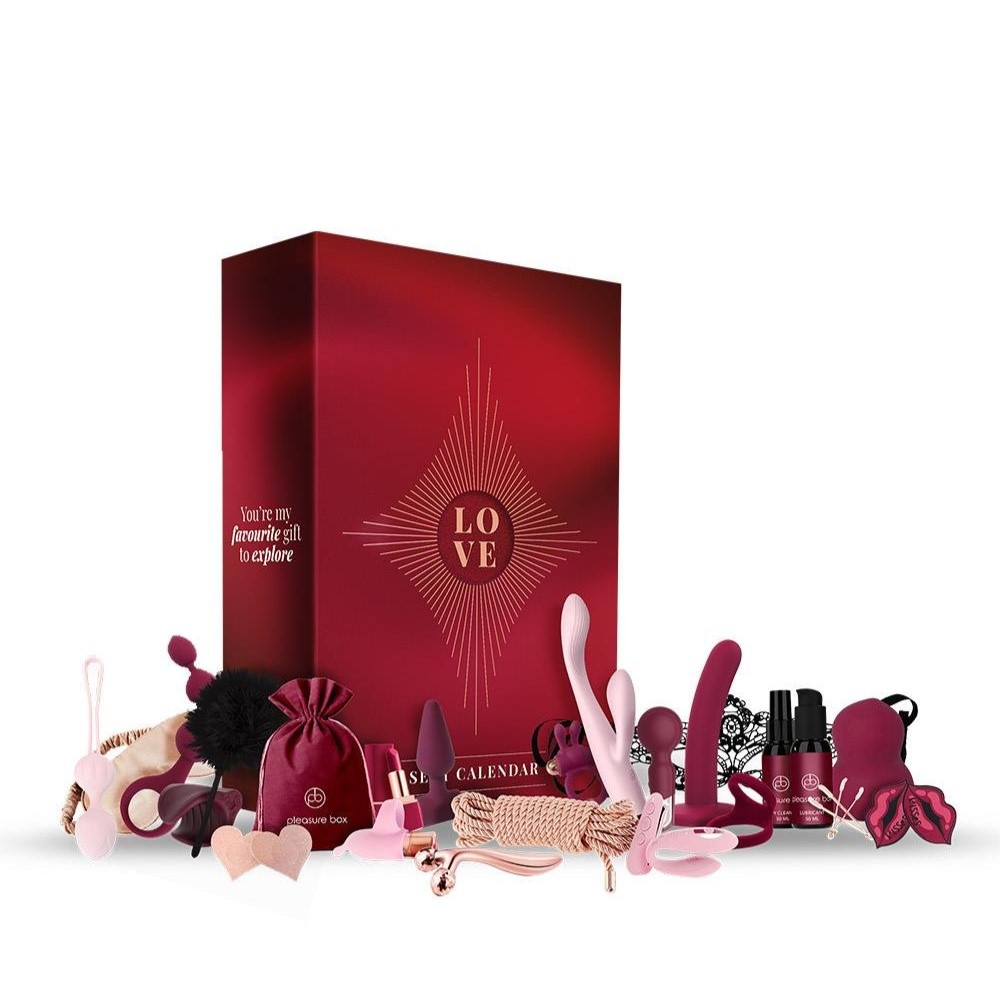 Dream toys Pleasure Box Sexy Calendar - Kalendarz adwentowy 2025 ⚫ DARMOWA DOSTAWA od 299zł ⚫ DYSKRETNA PRZESYŁKA 24H Z POLSKI ⚫