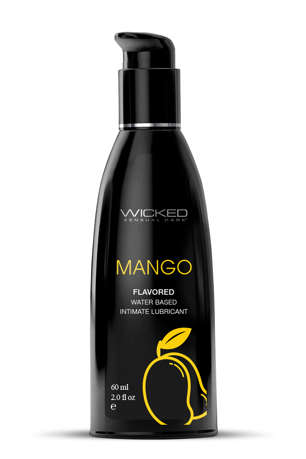 Wicked Aqua Mango 60 ml - Lubrykant smakowy Mango ⚫ DARMOWA DOSTAWA od 299zł ⚫ DYSKRETNA PRZESYŁKA 24H Z POLSKI ⚫