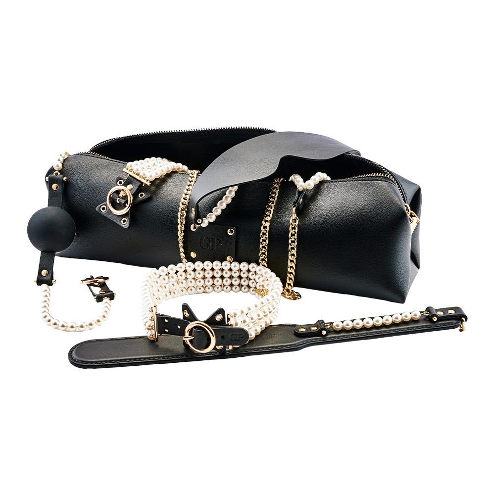 Guilty Pleasure Allure Pearl Pleasure - Premium zestaw BDSM z perełkami ⚫ DARMOWA DOSTAWA od 299zł ⚫ DYSKRETNA PRZESYŁKA 24H Z POLSKI ⚫