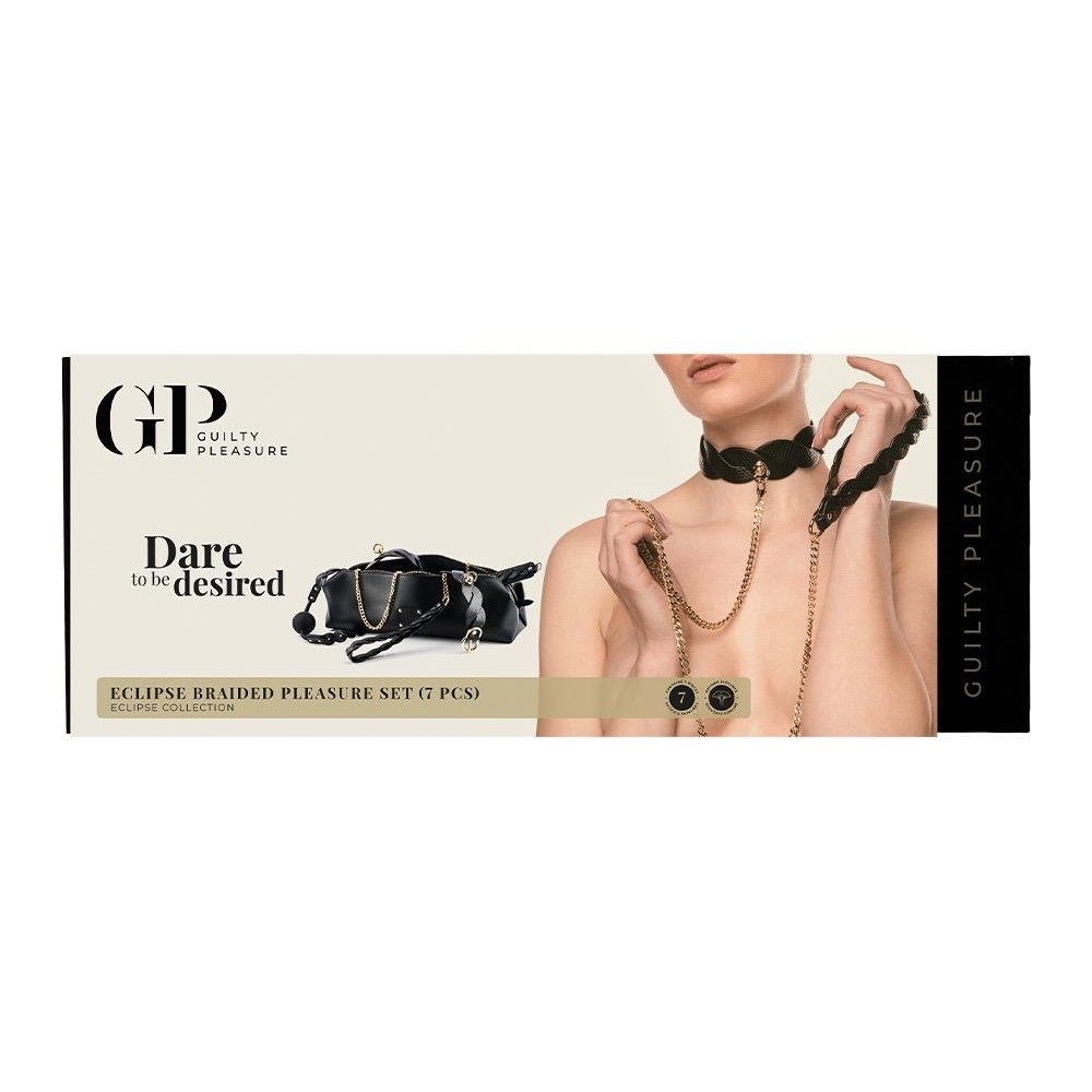 Guilty pleasure Eclipse - Luksusowy zestaw BDSM w etui ⚫ DARMOWA DOSTAWA od 299zł ⚫ DYSKRETNA PRZESYŁKA 24H Z POLSKI ⚫