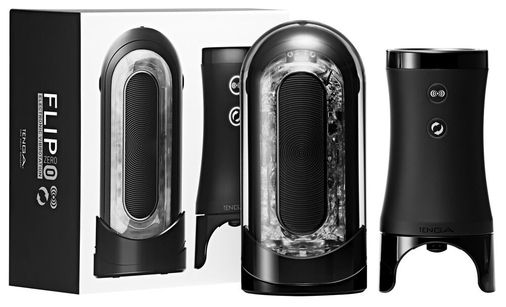 Tenga Flip 0 Electronic Vibrotation - Masturbator + elektroniczna nakładka ⚫ DARMOWA DOSTAWA od 299zł ⚫ DYSKRETNA PRZESYŁKA 24H Z POLSKI ⚫