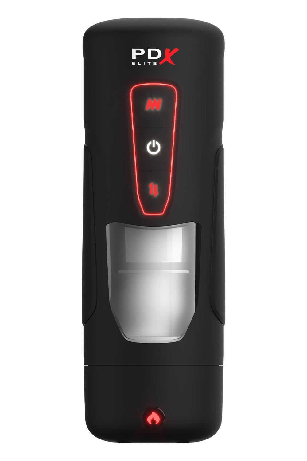 Pipedream PDX Elite Milk me hotter - Masturbator wibrujący z funkcją pchania ⚫ DARMOWA DOSTAWA od 299zł ⚫ DYSKRETNA PRZESYŁKA 24H Z POLSKI ⚫