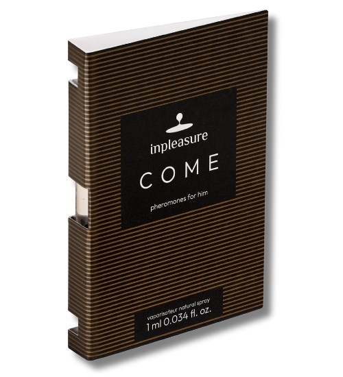Inpleasure Come - Feromony męskie, 1 ml ⚫ DARMOWA DOSTAWA od 299zł ⚫ DYSKRETNA PRZESYŁKA 24H Z POLSKI ⚫