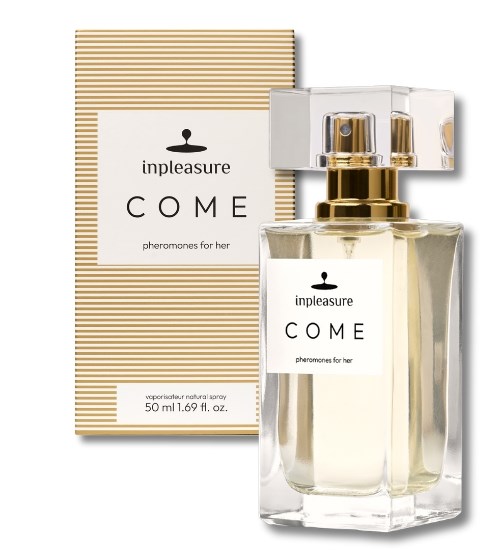 Inpleasure Come - Feromony damskie, 50 ml ⚫ DARMOWA DOSTAWA od 299zł ⚫ DYSKRETNA PRZESYŁKA 24H Z POLSKI ⚫