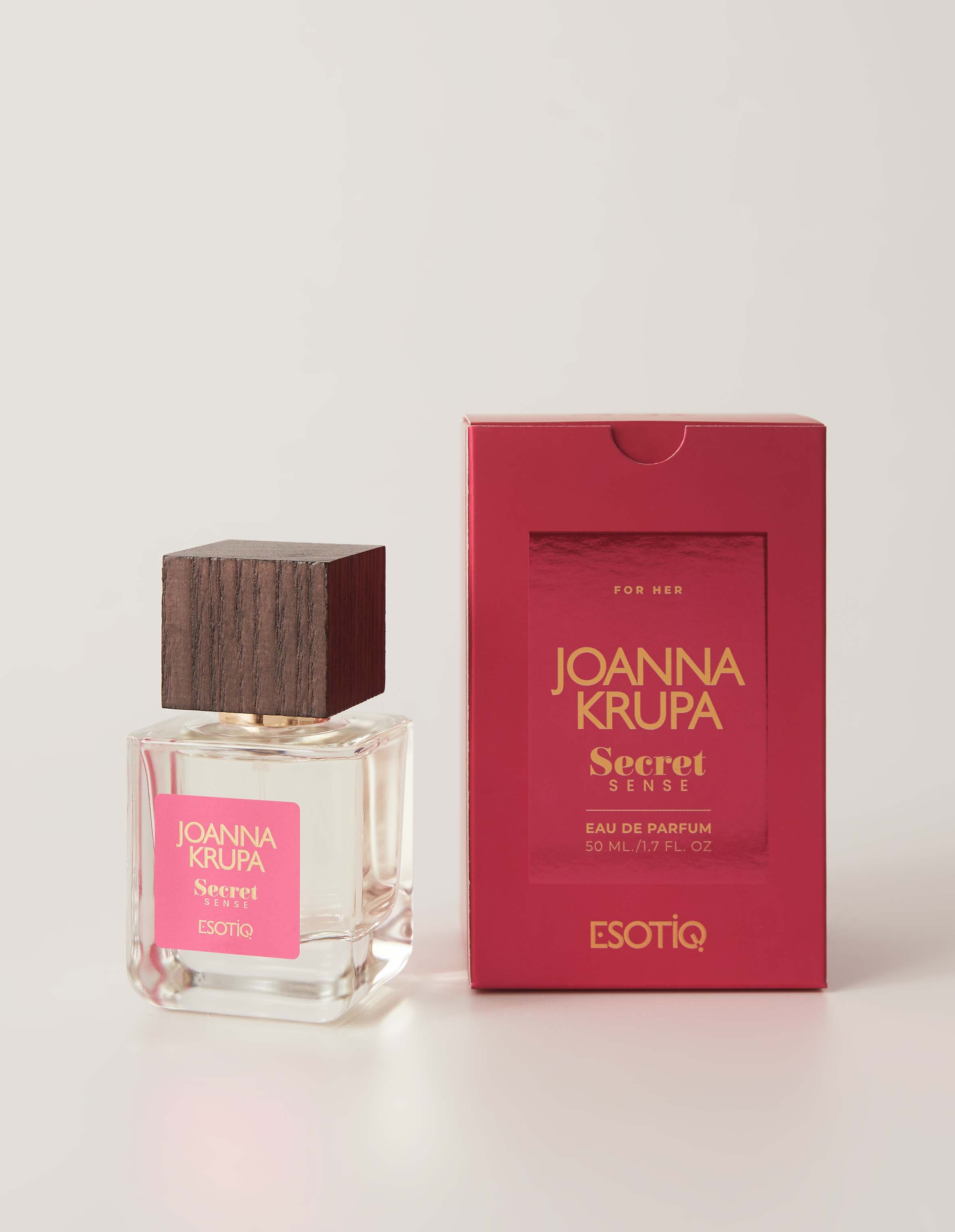 Esotiq Joanna Krupa Secret sense - Perfumy damskie, owocowo-kwiatowe ⚫ DARMOWA DOSTAWA od 299zł ⚫ DYSKRETNA PRZESYŁKA 24H Z POLSKI ⚫