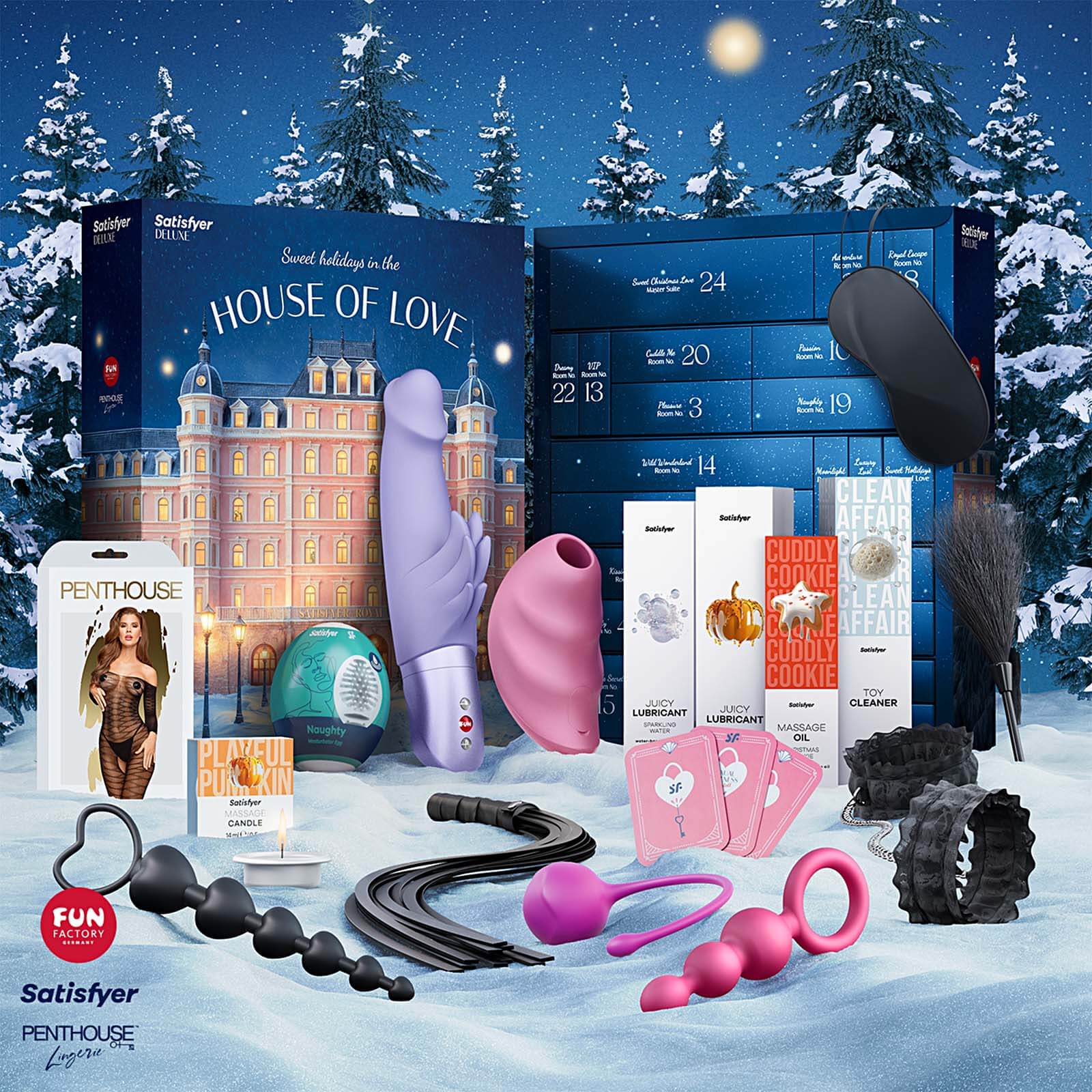 Satisfyer Deluxe - Erotyczny kalendarz adwentowy 2025 ⚫ DARMOWA DOSTAWA od 299zł ⚫ DYSKRETNA PRZESYŁKA 24H Z POLSKI ⚫