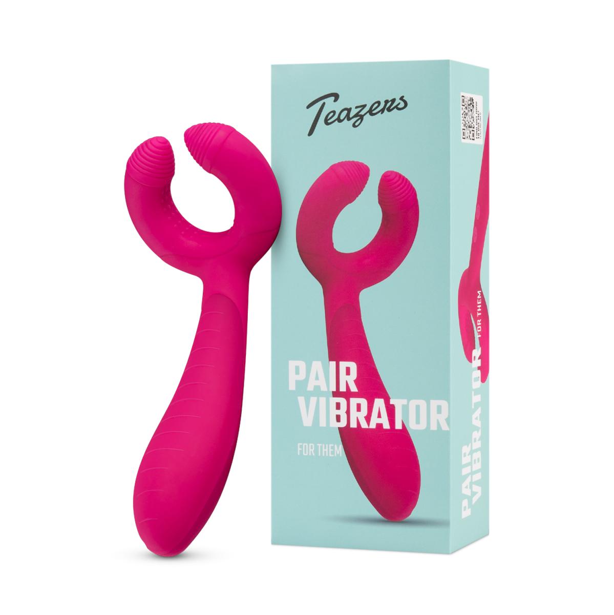 Teazers Pair Vibrator - Wibrator wielofunkcyjny dla par ⚫ DARMOWA DOSTAWA od 299zł ⚫ DYSKRETNA PRZESYŁKA 24H Z POLSKI ⚫