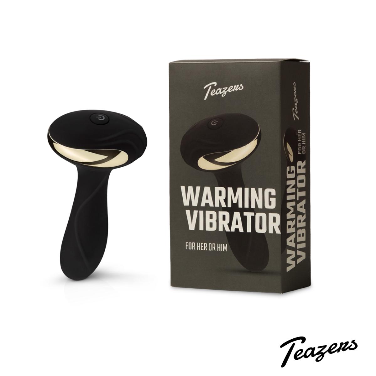 Teazers Warming vibrator - Wibrator analny z funkcją grzania ⚫ DARMOWA DOSTAWA od 299zł ⚫ DYSKRETNA PRZESYŁKA 24H Z POLSKI ⚫