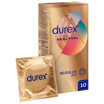 Prezerwatywy Durex Real Feel Wariant/Rozmiar: 1 op, 3 szt ▶️▶️ DYSKRETNIE ▶️ GWARANCJA ▶️ PRZESYŁKA 24h ▶️