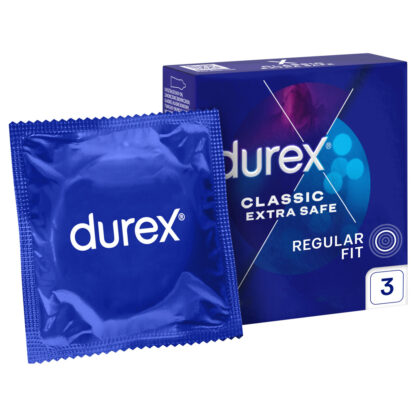 Prezerwatywy Durex Extra Safe Wariant/Rozmiar: 12 szt. ⚫ DARMOWA DOSTAWA od 299zł ⚫ DYSKRETNA PRZESYŁKA 24H Z POLSKI ⚫
