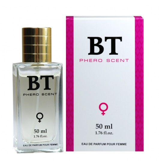 BT PHERO SCENT dla kobiet - Perfumy z feromonami Wariant/Rozmiar: 50 ml ⚫ DARMOWA DOSTAWA od 299zł ⚫ DYSKRETNA PRZESYŁKA 24H Z POLSKI ⚫