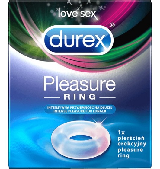 Pierścień erekcyjny - Durex Pleasure Ring ▶️▶️ DYSKRETNIE ▶️ GWARANCJA ▶️ PRZESYŁKA 24h ▶️