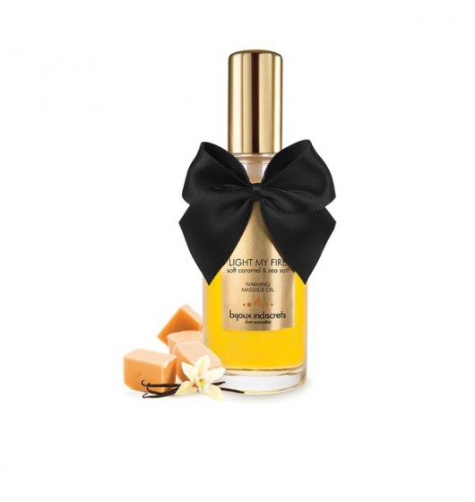 Bijoux Indiscrets Light my Fire - rozgrzewający olejek do masażu Wariant/Rozmiar: 70 ml