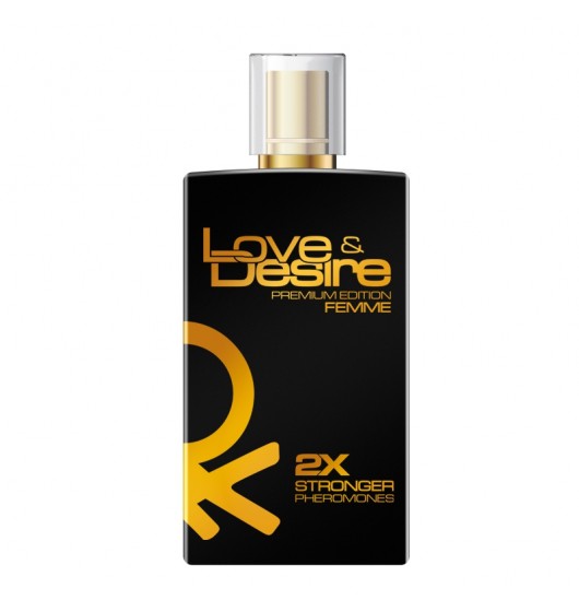 Love&Desire Gold Femme - perfumy z feromonami Wariant/Rozmiar: 100ml ▶️▶️ DYSKRETNIE ▶️ GWARANCJA ▶️ PRZESYŁKA 24h ▶️