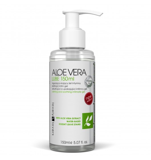 Lovely Lovers Aloe Vera - Lubrykant na bazie wody Wariant/Rozmiar: 150 ml ▶️▶️ DYSKRETNIE ▶️ GWARANCJA ▶️ PRZESYŁKA 24h ▶️