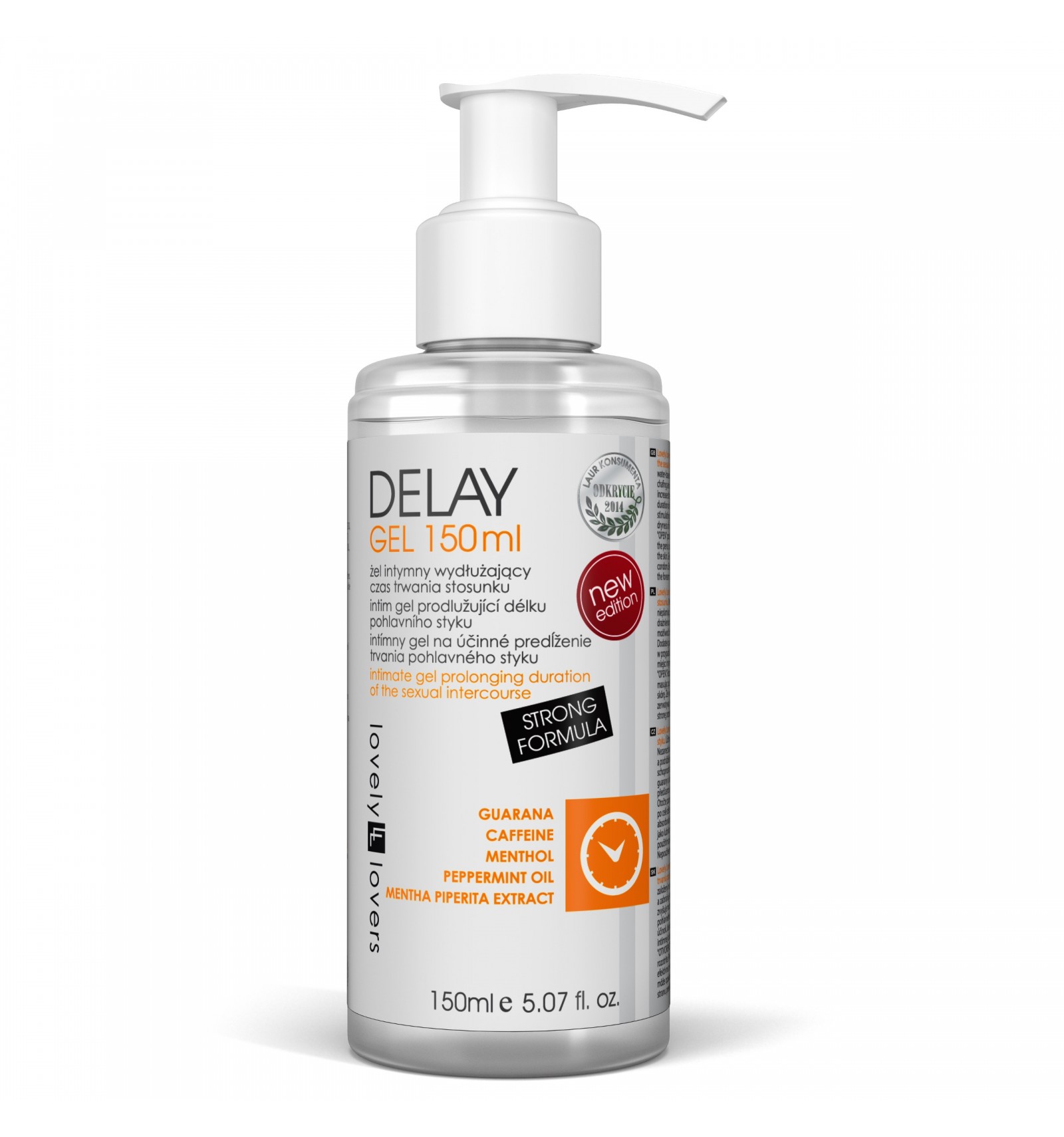 Lovely Lovers DELAY - Żel opóźniający wytrysk Wariant/Rozmiar: 150 ml ▶️▶️ DYSKRETNIE ▶️ GWARANCJA ▶️ PRZESYŁKA 24h ▶️