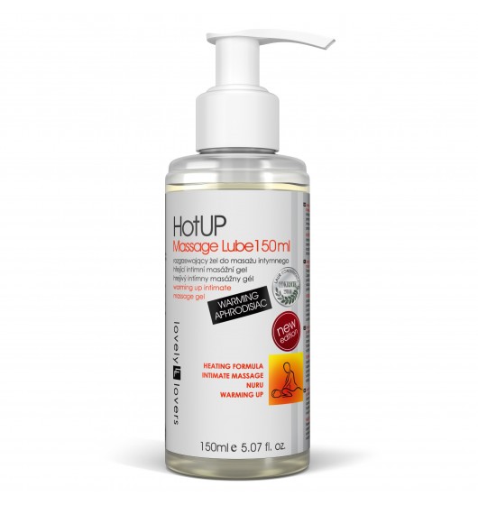 Lovely Lovers HotUP Massage - Żel na erekcję Wariant/Rozmiar: 150 ml ⚫ DARMOWA DOSTAWA od 299zł ⚫ DYSKRETNA PRZESYŁKA 24H Z POLSKI ⚫