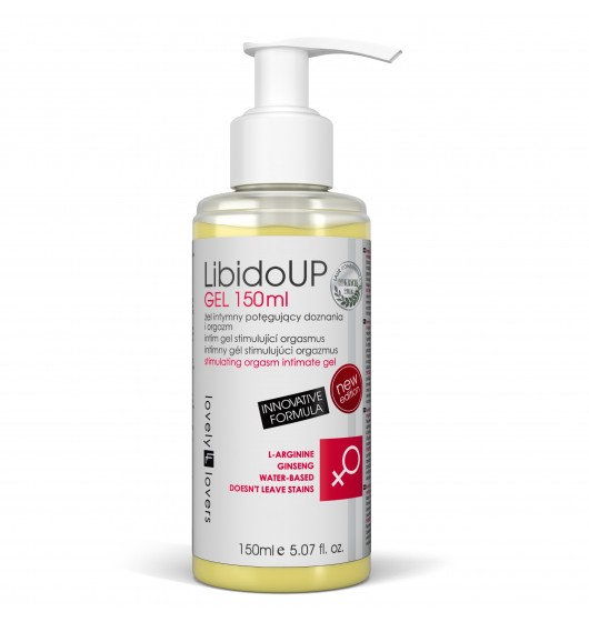Lovely Lovers LibidoUP - Lubrykant opóźniający wytrysk Wariant/Rozmiar: 150 ml ⚫ DARMOWA DOSTAWA od 299zł ⚫ DYSKRETNA PRZESYŁKA 24H Z POLSKI ⚫