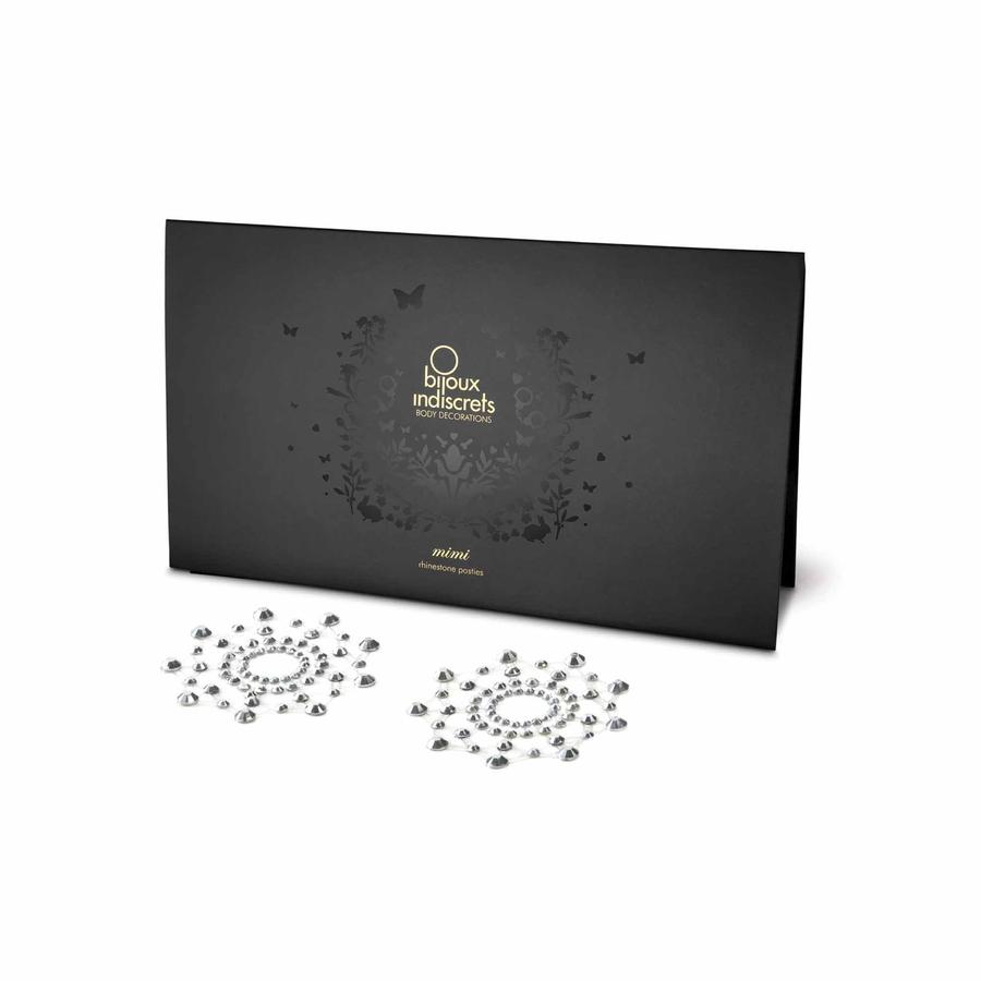 Bijoux Indiscrets Mimi - nasutniki - srebrny ⚫ DARMOWA DOSTAWA od 299zł ⚫ DYSKRETNA PRZESYŁKA 24H Z POLSKI ⚫