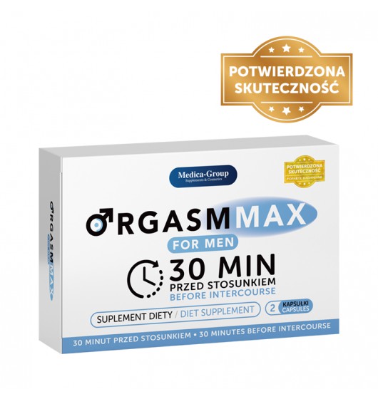 Orgasm Max for Men - tabletki na erekcję Wariant/Rozmiar: 2 kapsułki ▶️▶️ DYSKRETNIE ▶️ GWARANCJA ▶️ PRZESYŁKA 24h ▶️