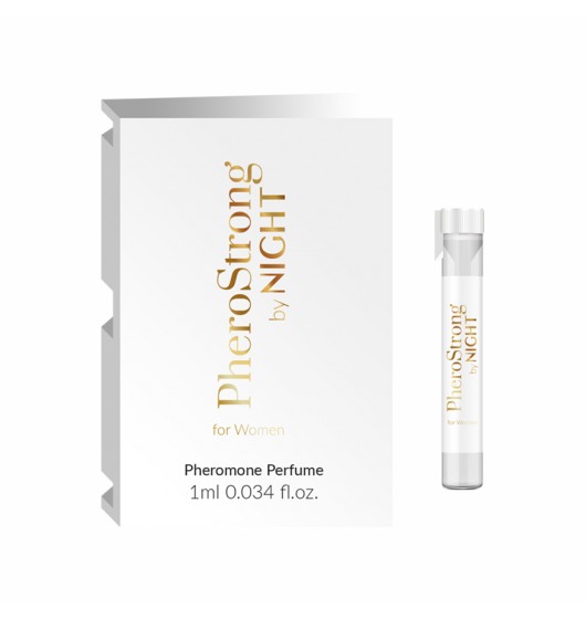 PheroStrong by Night for Women - Feromony dla kobiet Wariant/Rozmiar: 1ml ▶️▶️ DYSKRETNIE ▶️ GWARANCJA ▶️ PRZESYŁKA 24h ▶️