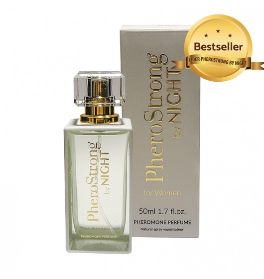 PheroStrong by Night for Women - Feromony dla kobiet Wariant/Rozmiar: 50 ml ▶️▶️ DYSKRETNIE ▶️ GWARANCJA ▶️ PRZESYŁKA 24h ▶️