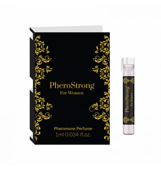 PheroStrong for Women - Feromony dla kobiet Wariant/Rozmiar: 1 ml ▶️▶️ DYSKRETNIE ▶️ GWARANCJA ▶️ PRZESYŁKA 24h ▶️