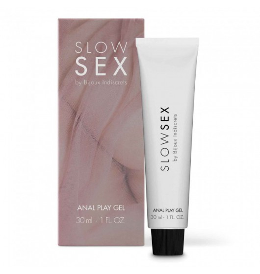 Bijoux Indiscrets Slow Sex - żel analny Wariant/Rozmiar: 30 ml ▶️▶️ DYSKRETNIE ▶️ GWARANCJA ▶️ PRZESYŁKA 24h ▶️