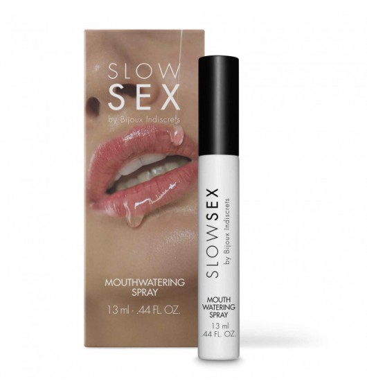 Bijoux Indiscrets Slow Sex - spray nawilżający do seksu oralnego Wariant/Rozmiar: 13 ml ▶️▶️ DYSKRETNIE ▶️ GWARANCJA ▶️ PRZESYŁKA 24h ▶️