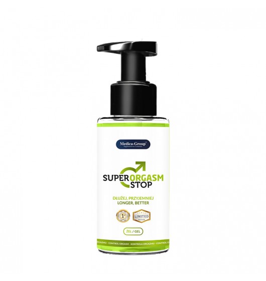 Super Orgasm Stop - Żel ułatwiający kontrolę orgazmu Wariant/Rozmiar: 150 ml ▶️▶️ DYSKRETNIE ▶️ GWARANCJA ▶️ PRZESYŁKA 24h ▶️