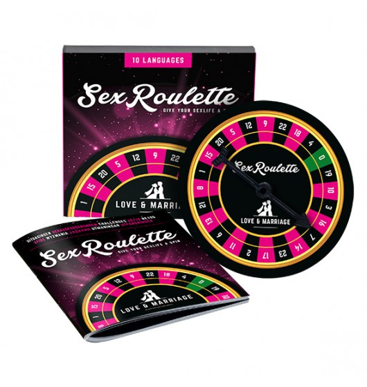 Tease&Please Sex Roulette love & marriage - gra erotyczna dla par ▶️▶️ DYSKRETNIE ▶️ GWARANCJA ▶️ PRZESYŁKA 24h ▶️