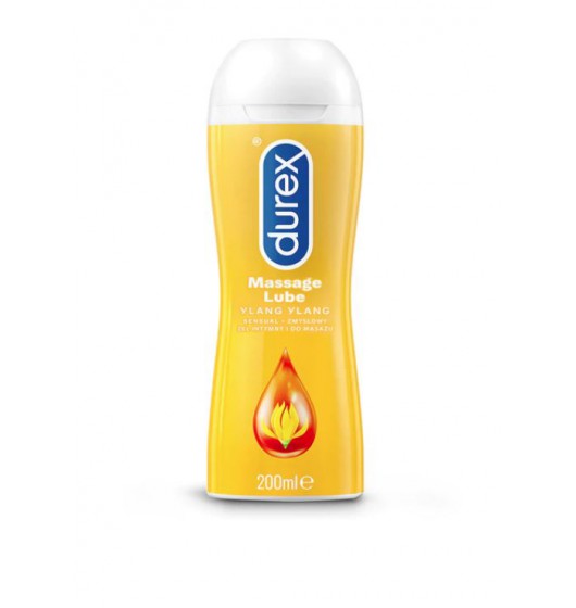 Durex Play do masażu stymulujący - z kwiatem Ylang-Ylang - Żel intymny Wariant/Rozmiar: 200 ml ▶️▶️ DYSKRETNIE ▶️ GWARANCJA ▶️ PRZESYŁKA 24h ▶️